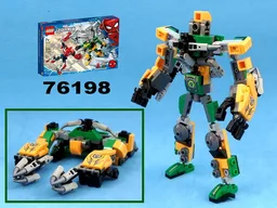 Transformer Drill Tank from LEGO 76198: Spider-Man & Doctor Octopus Mech Battle