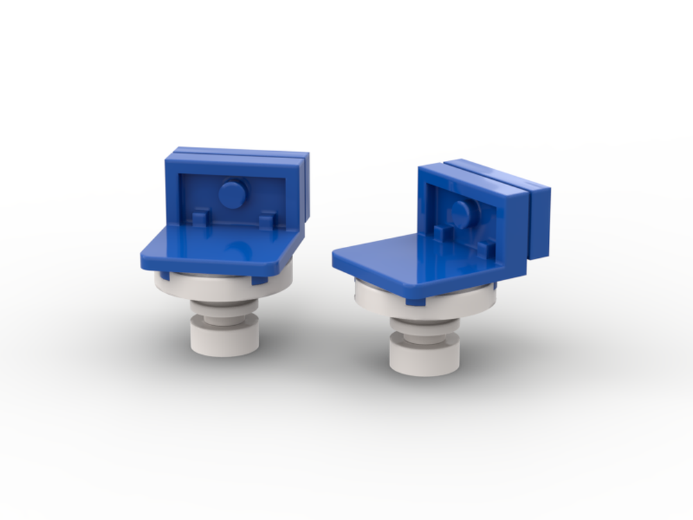 Lego Bar Stools - Minifig Scaled