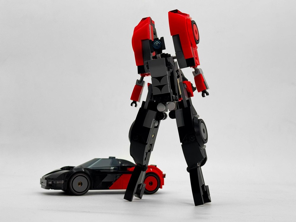 Lego EV Supercar Transformer