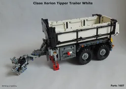 Claas Xerion Tipper Trailer White