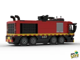 Airport fire engine 8 wheels