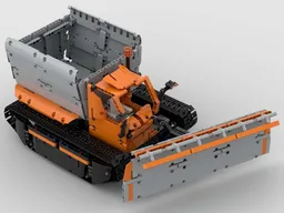 Tracked Snow Plow