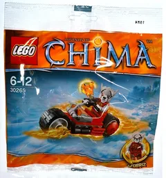 Worriz' Fire Bike polybag