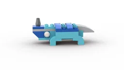 10696 Blue dinosaur