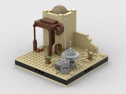 Desert House #3 for a Modular Space desert village
