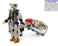 Foldable Armed Backpack Helicopter