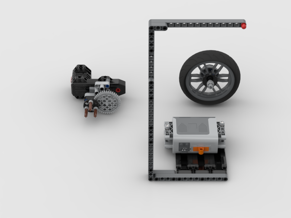 Lego Bicycle Wheel Gyro
