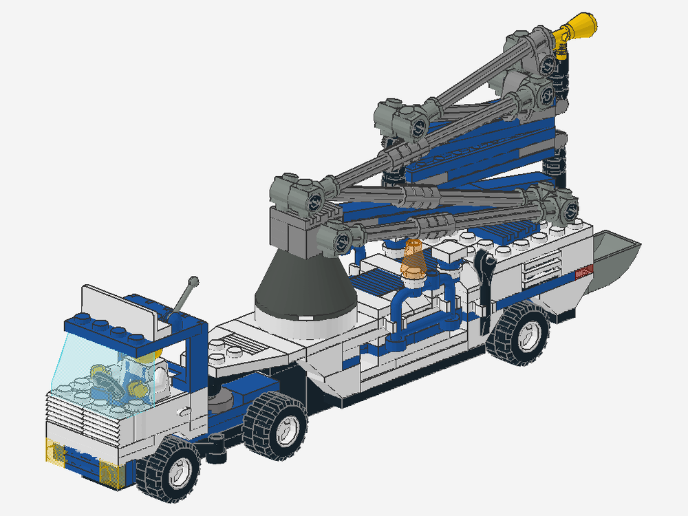 Lego Concrete Pump