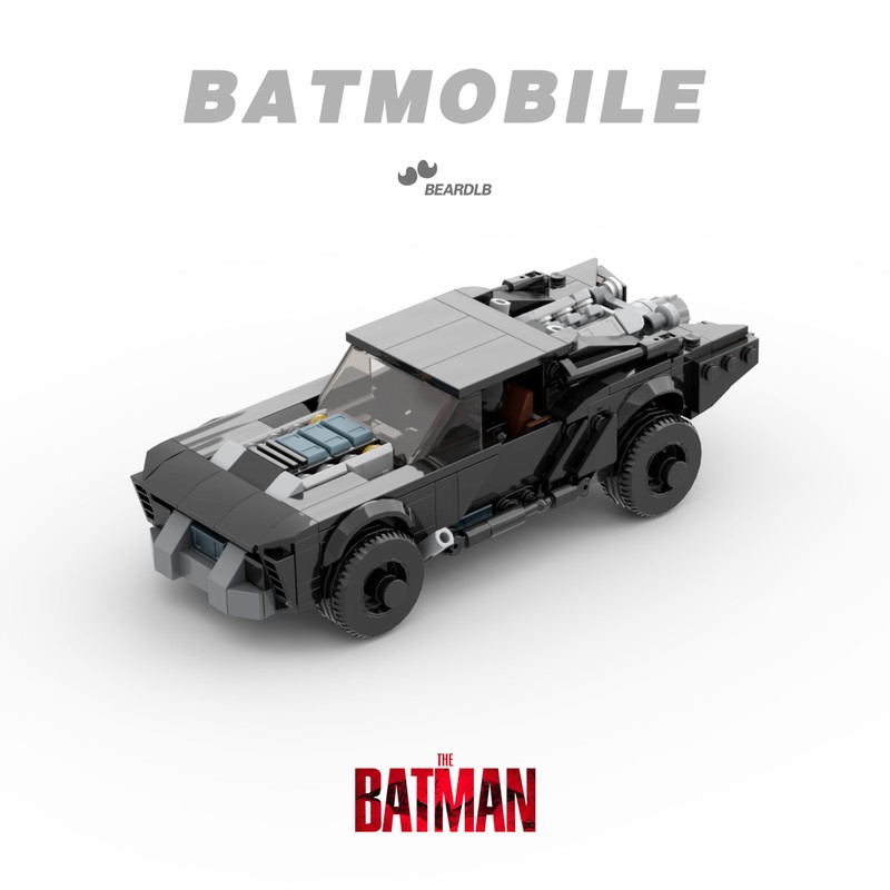 Lego the batmobile &Robert Pattinson 2022