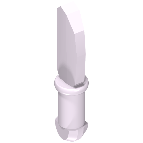 Lego Equipment Cutlery - Knife [Kitchen Implements Kit] / Lavender