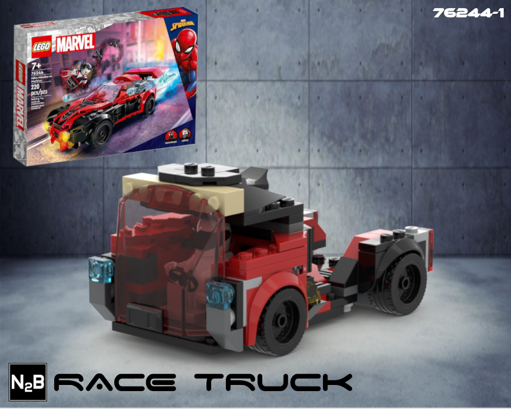 Lego Race Truck LEGO 76244 alternate build 1