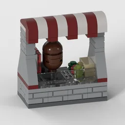Kebab Market Stand