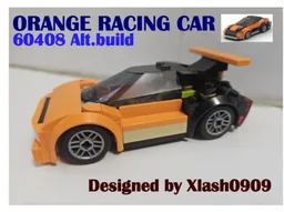60408 Orange Racing Car