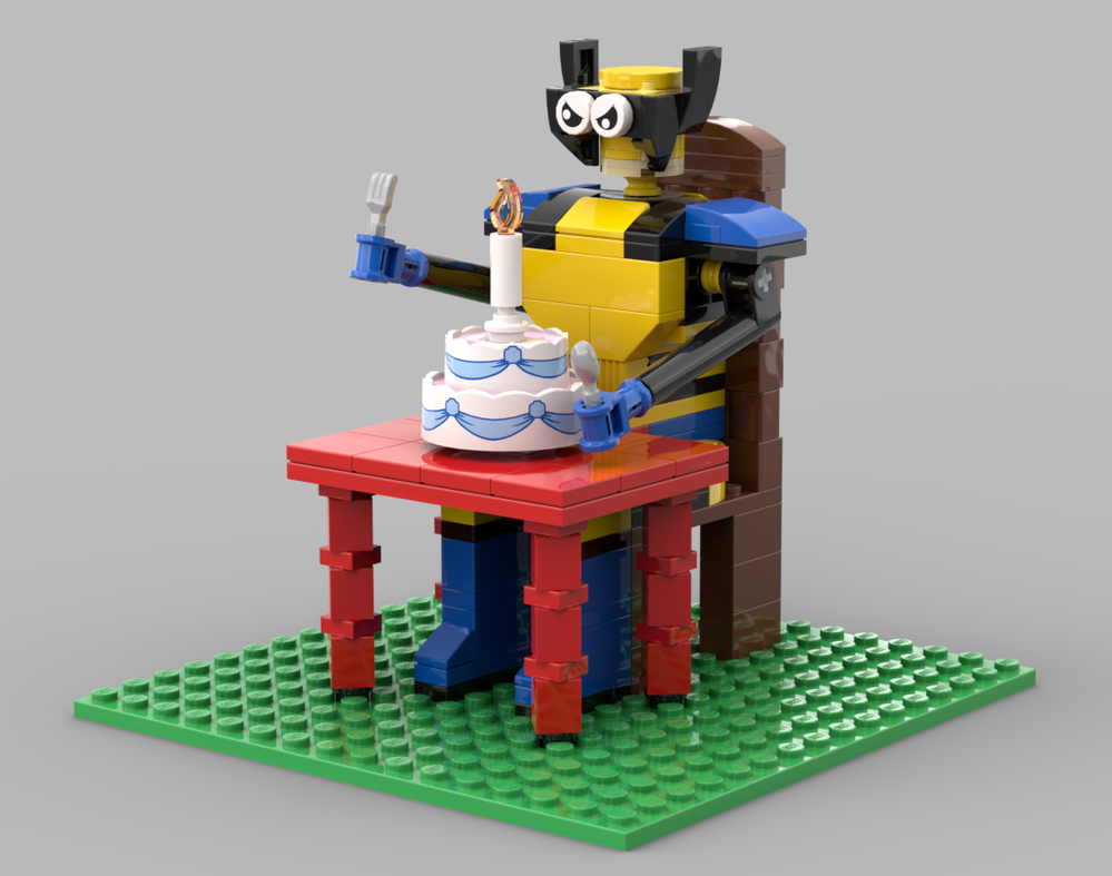 Lego Wolverine Is Angry