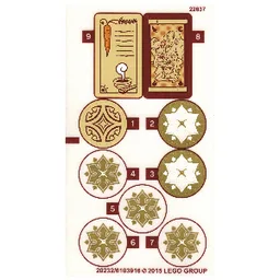 Sticker Sheet for Set 41075-1 / [No Color/Any Color]