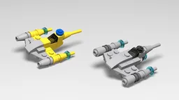 Micro Naboo N-1 & Din Djarin's N1