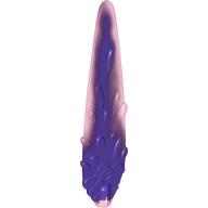 Lego Flame / Vapor Trail 3 x 14 with Axle Hole and Dark Purple Marbled Center Pattern