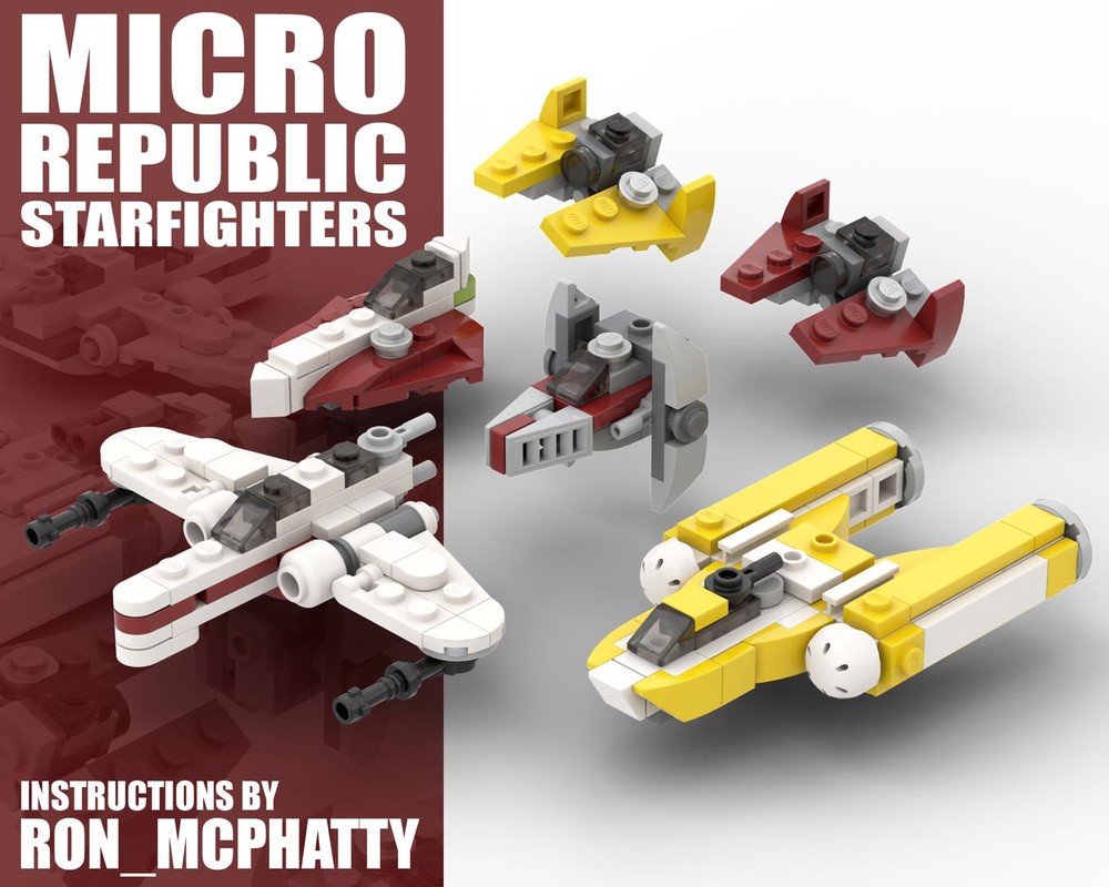 Lego Micro Republic Starfighters