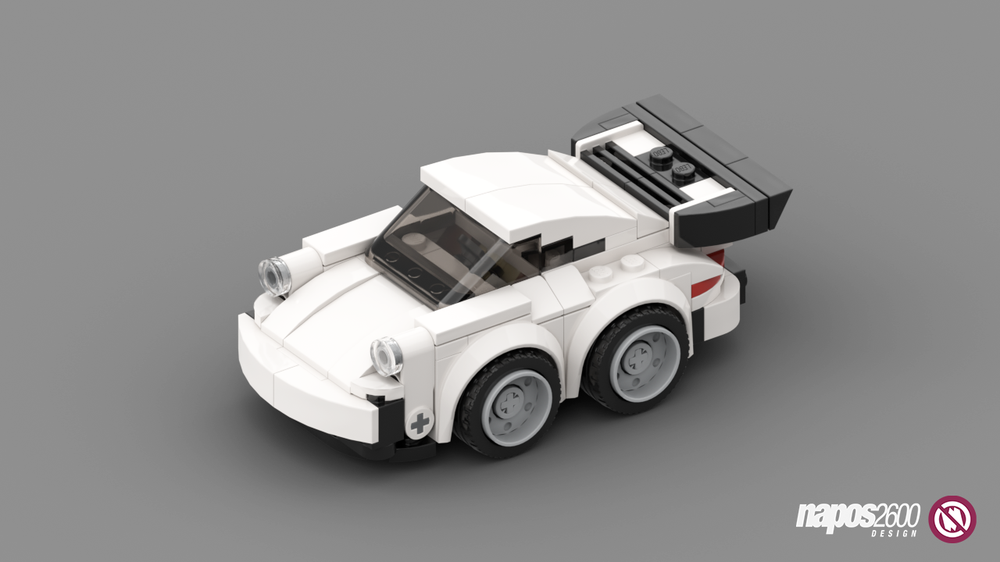 Lego 75895 1974 Porsche 911 Turbo 3.0 Chibi Alternate