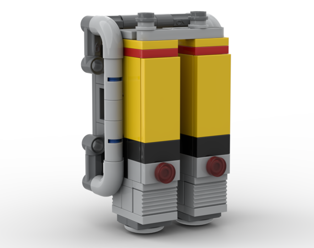 Lego Gatling Laser Battery Pack