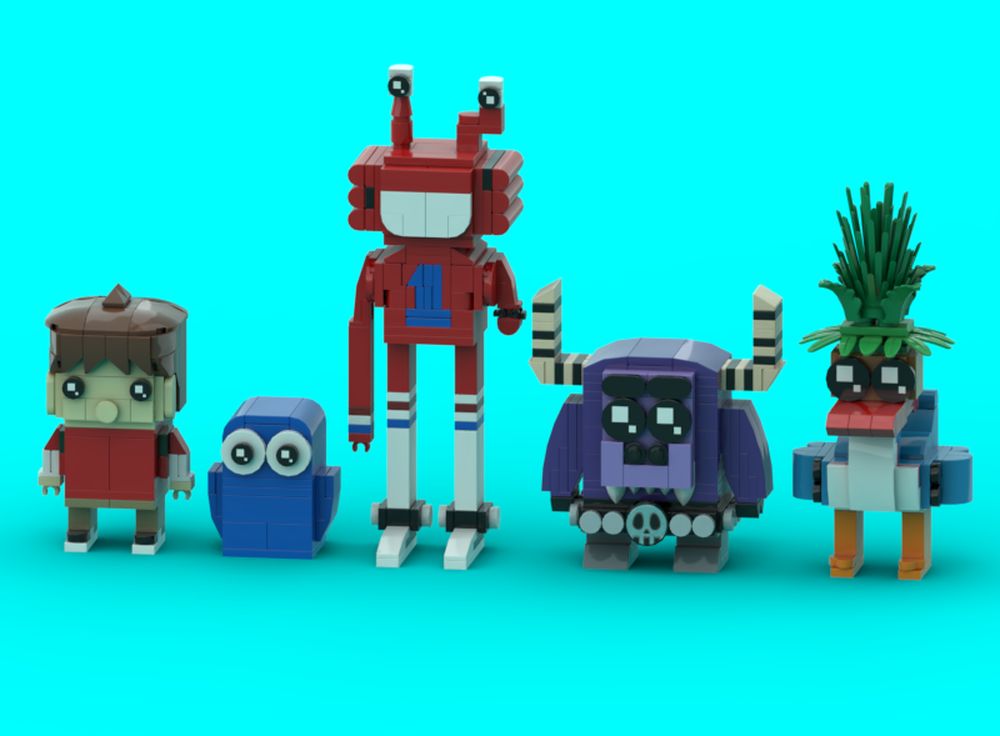 Lego Foster's Home for Imaginary Friends Brickheadz