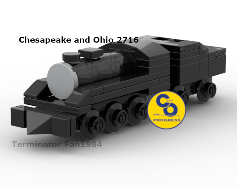 Lego Mini Chesapeake and Ohio 2716