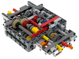 R,N,1-8 Sequential Gearbox with Central Differential