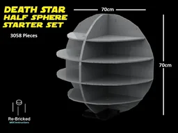 Death Star Half Sphere UCS scale Starter set 70cm