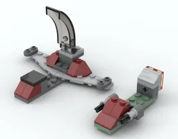 bobafett's Z-95 headhunter and new speeder of some sort