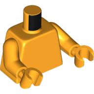 Lego Torso, Bright Light Orange Arms, Bright Light Orange Hands [Plain] / Bright Light Orange