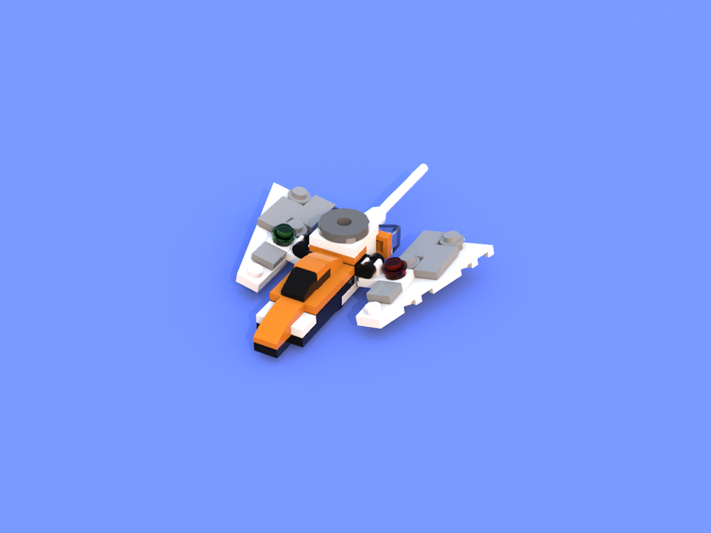 Lego 31060 3 out of 4 Futuristic Vehicles Alternate MOC (Light Speeder)
