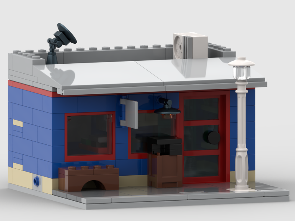 Lego Convenience Store, Small Modular