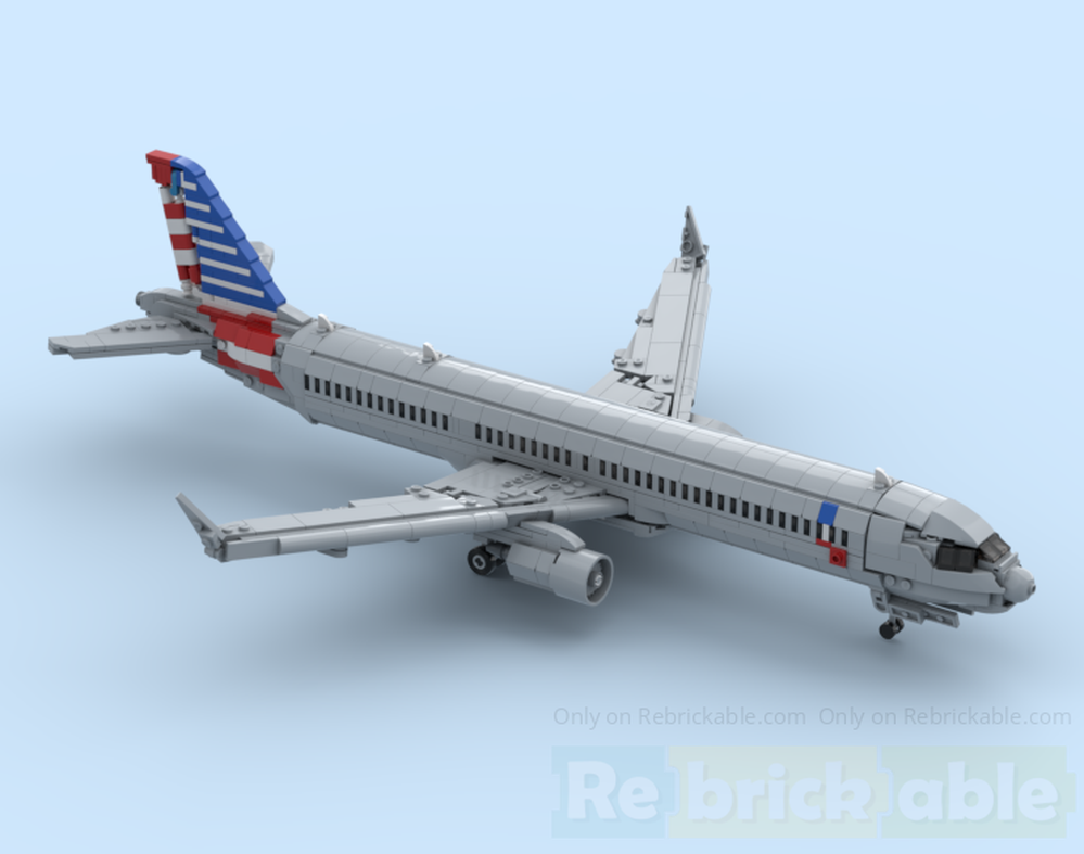 Lego American Airlines Airbus A321 XLR