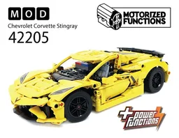 42205 Chevrolet Corvette Stingray RC MOD Power Function Motors