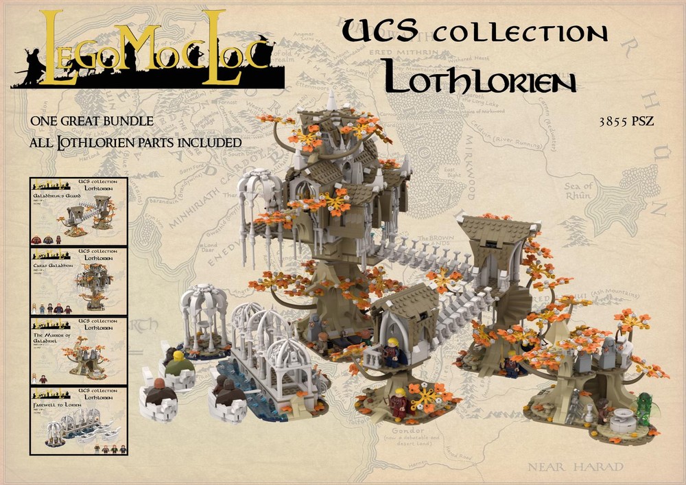Lego UCS Lothlorien - Complete Bundle