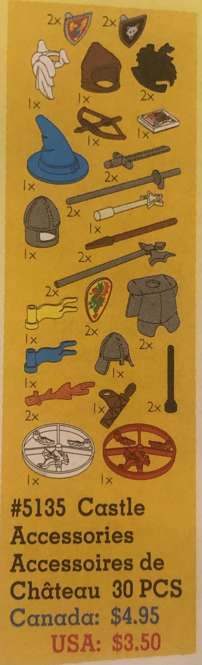 Lego Castle Accessories