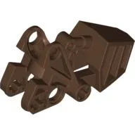 Large Figure Foot, with Ball Joint Socket 3 x 6 x 2 1/3 / Brown