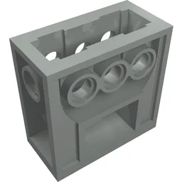 Technic Gearbox 2 x 4 x 3 1/3 / Light Gray