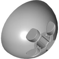 Lego Dome Hemisphere 3 x 3 Ball Turret / Light Bluish Gray