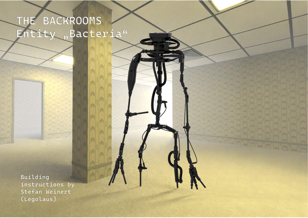 Lego The Backrooms Entity Bacteria without Base Plate