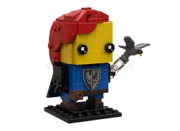 Black Falcon knights Brickheadz bundle