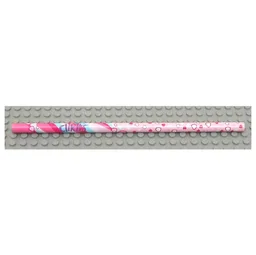 Clikits Pencil, 175mm with Pink Heart Print / [No Color/Any Color]