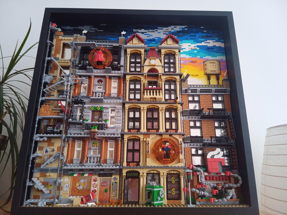 Lego MARVEL IKEA frame Sannahed 50x50 cm