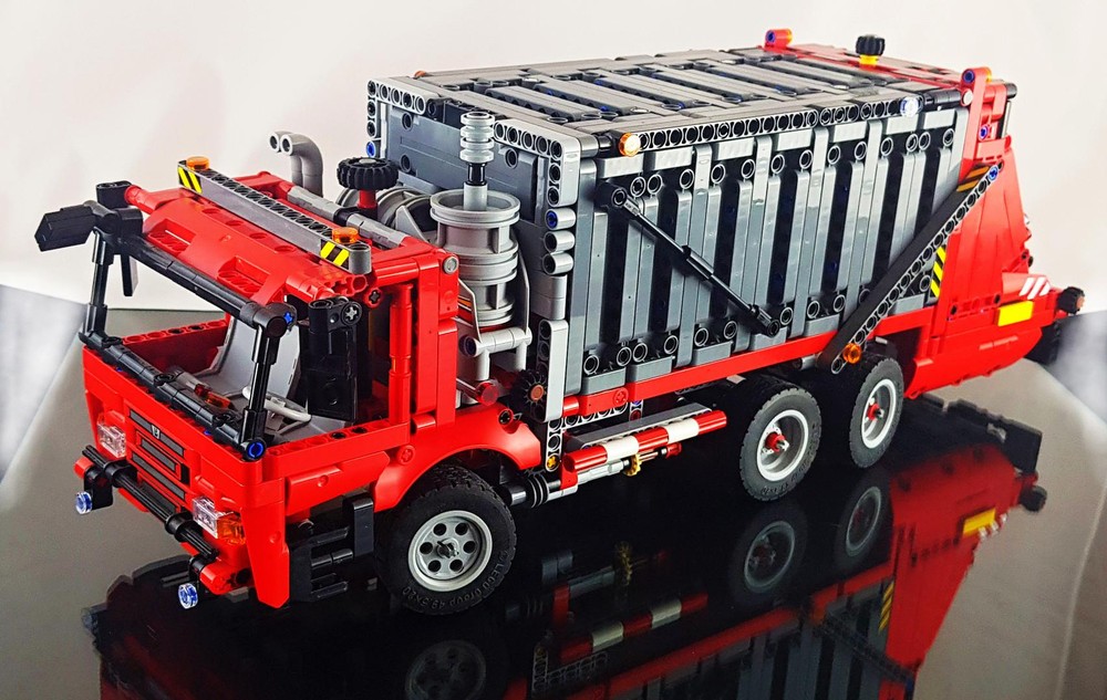 Lego 42098 C model - Garbage Truck