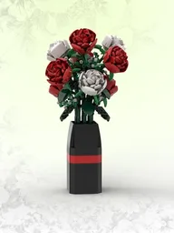 Red & White Roses (BT007)