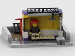 Bus Stop & Bike Racks, Small Modular