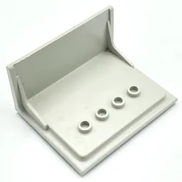 Scala, Building, Wall Shelf 6 x 3 x 4 / Very Light Gray