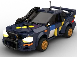 Subaru Impreza'97 SAFARI Rally / McRae's S5 P8WRC /'ELWOOD BLUES' (LiTE Compatible, Subaru series)