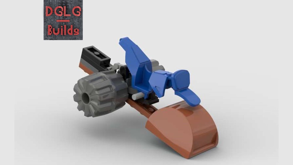 Lego Metal-Ball powered unicycle