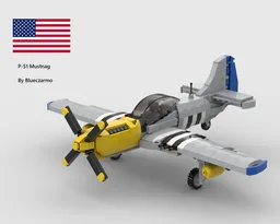 P-51 Mustang - WW2 American Fighter Plane